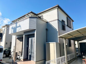 岸和田市　E様邸　外壁塗装事例