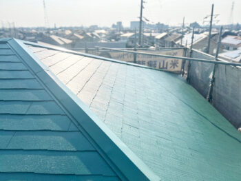 岸和田市　Ｔ様邸　屋根塗装工事　